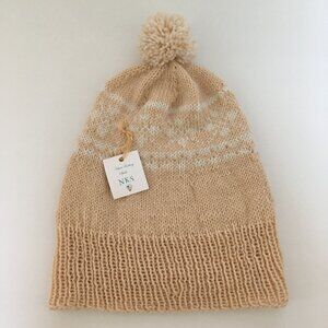 NWT. Woolpaca Beanie Slouchy With Pom Womens One Size by NKS